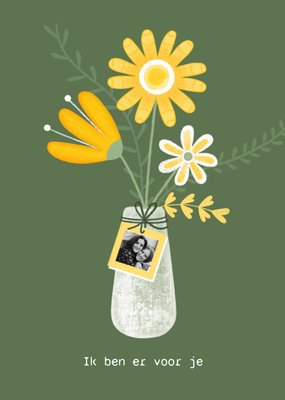 Marieke Witke | Beterschapskaart | bloemen