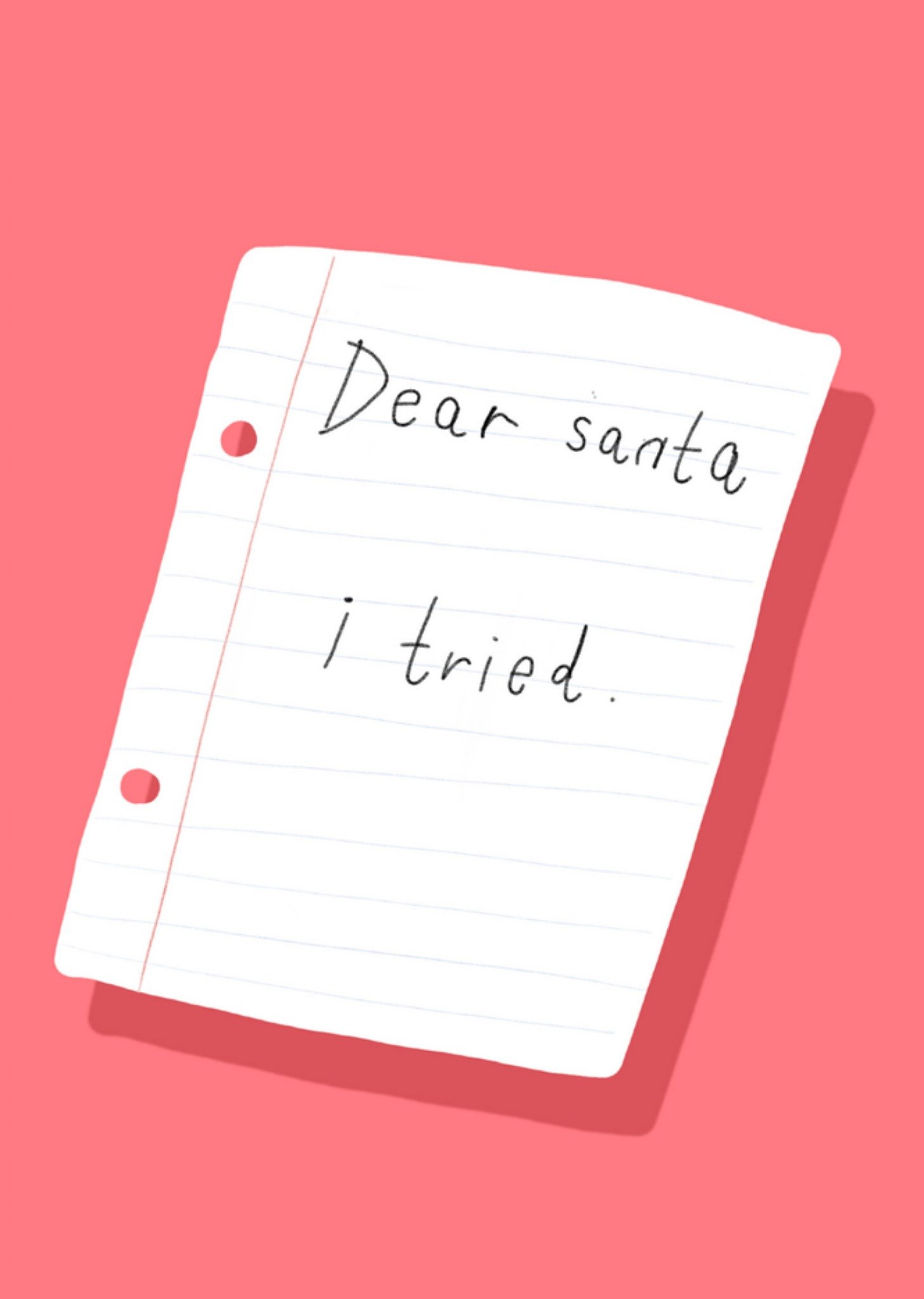 Jolly Awesome Kerstkaart grappig Standard Card