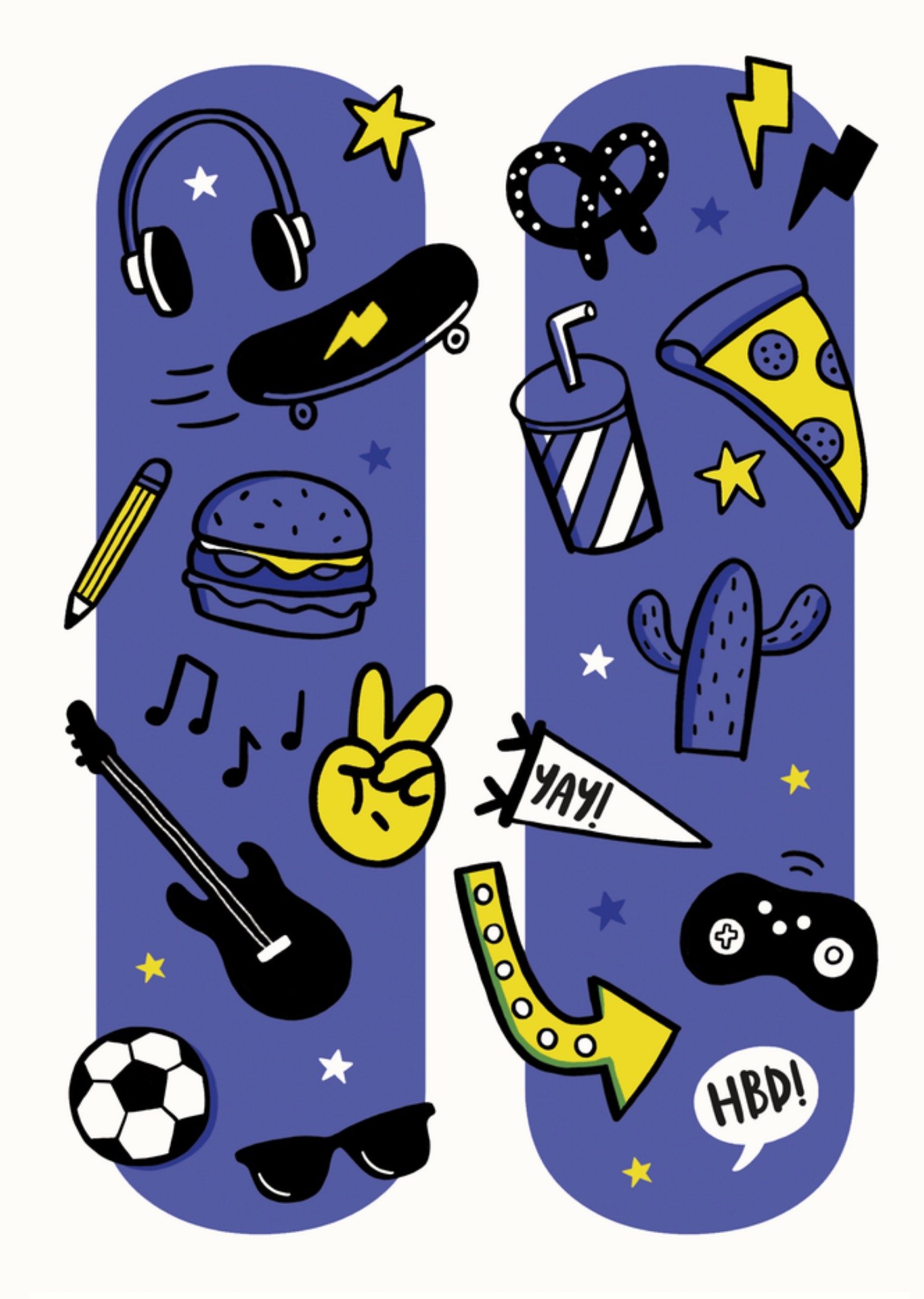 Verjaardagskaart 11 Kaart UK Greetings