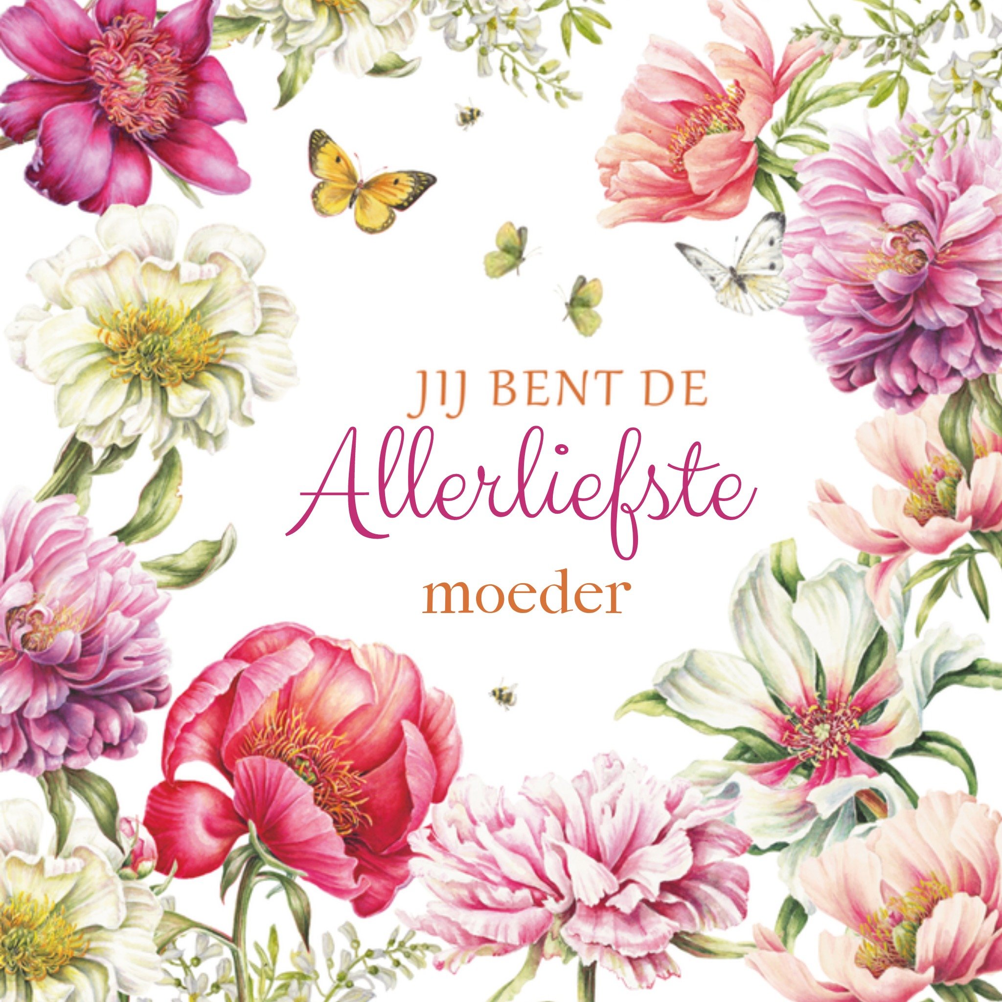 Janneke Brinkman Valentijnskaart Allerliefste Mama Vierkant