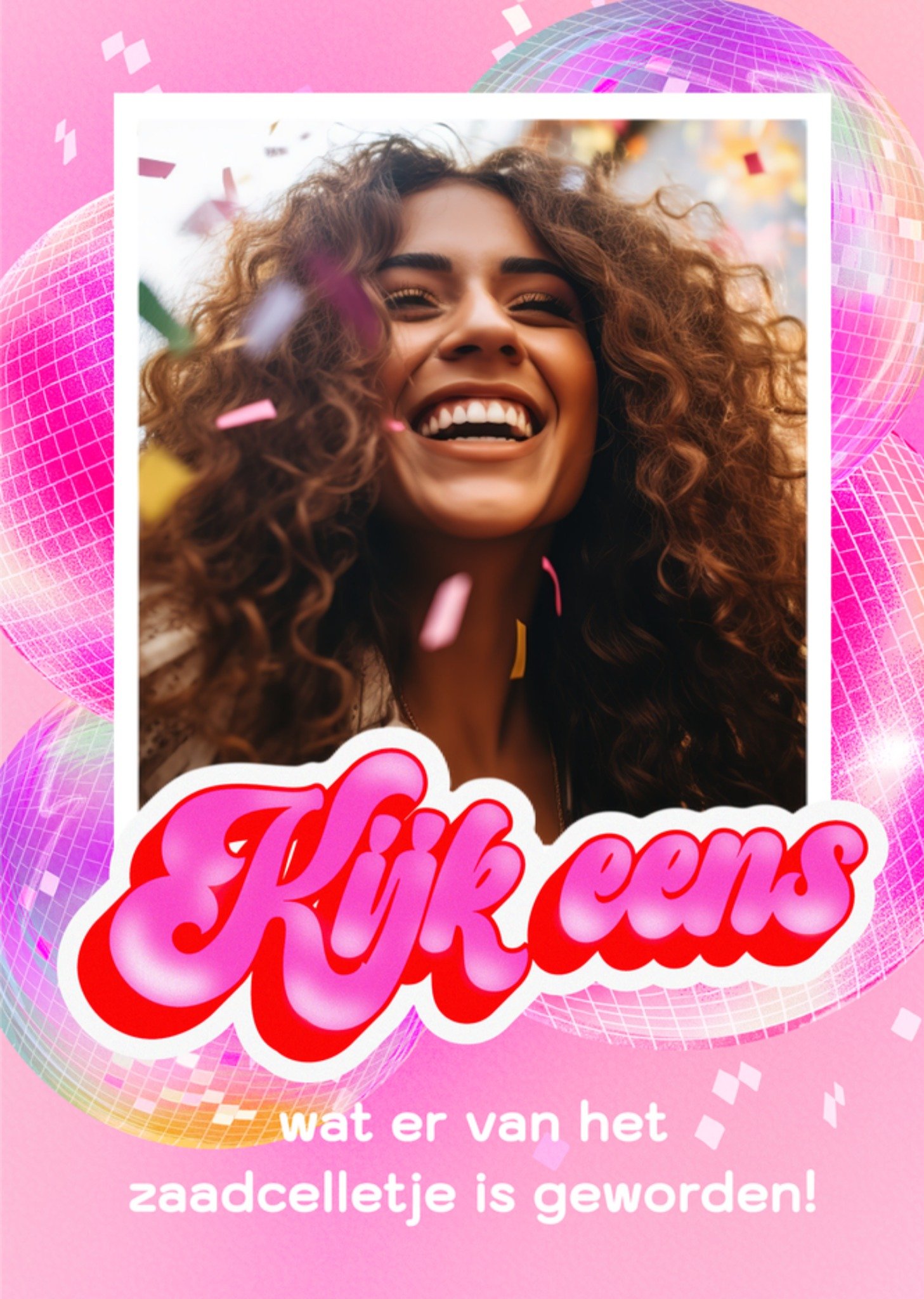 Greetz Verjaardagskaart Met foto Kaart Fred van Leer