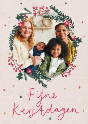 Greetz | Kerstkaart | Fijne Kerstdagen | Aanpasbare Foto