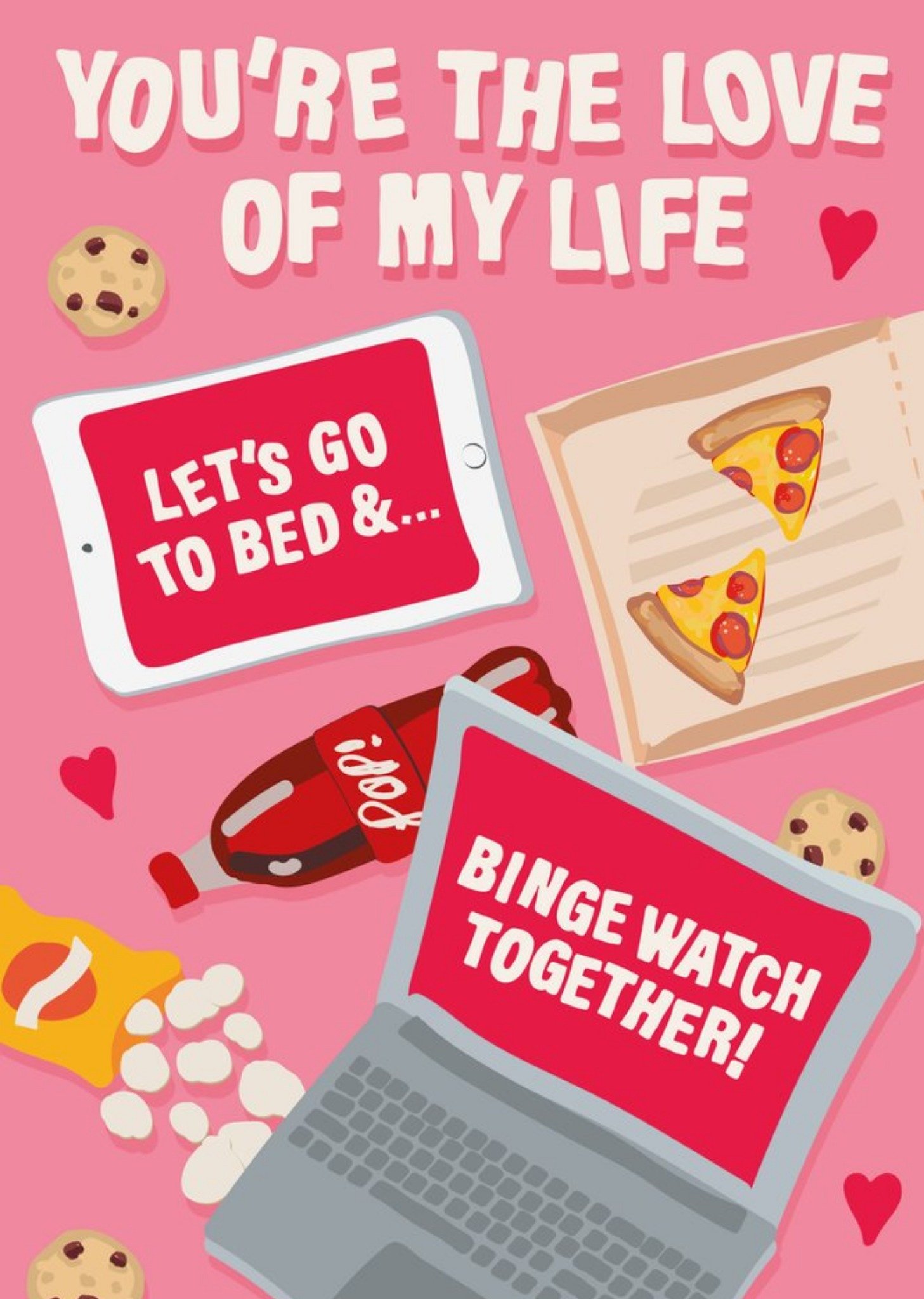 Greetz Valentijnskaart Love of my life Standard Card