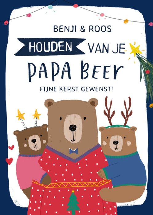 Greetz | Kerst | Illustratie | Beer