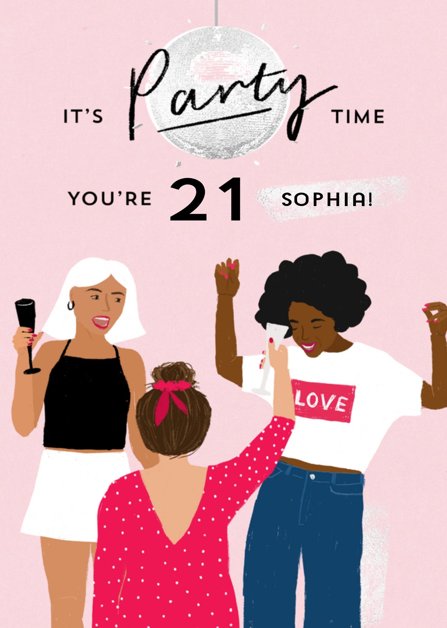 Verjaardag Party Meisje Greetz