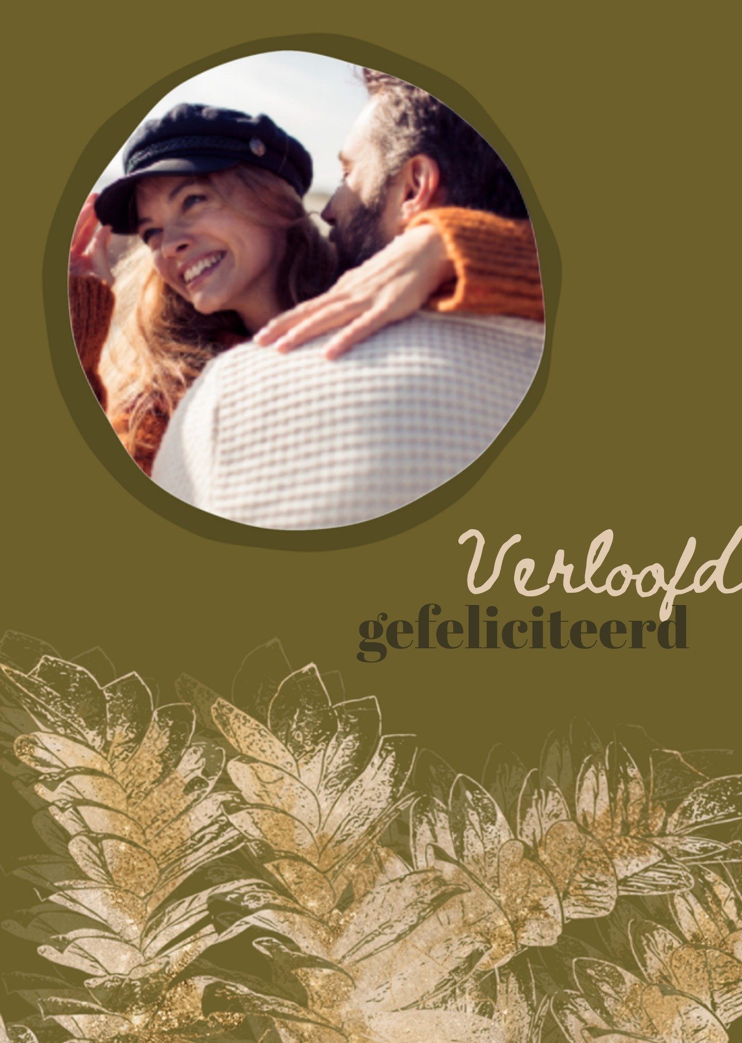 Greetz Huwelijkskaart Verloven Foto Standard Card