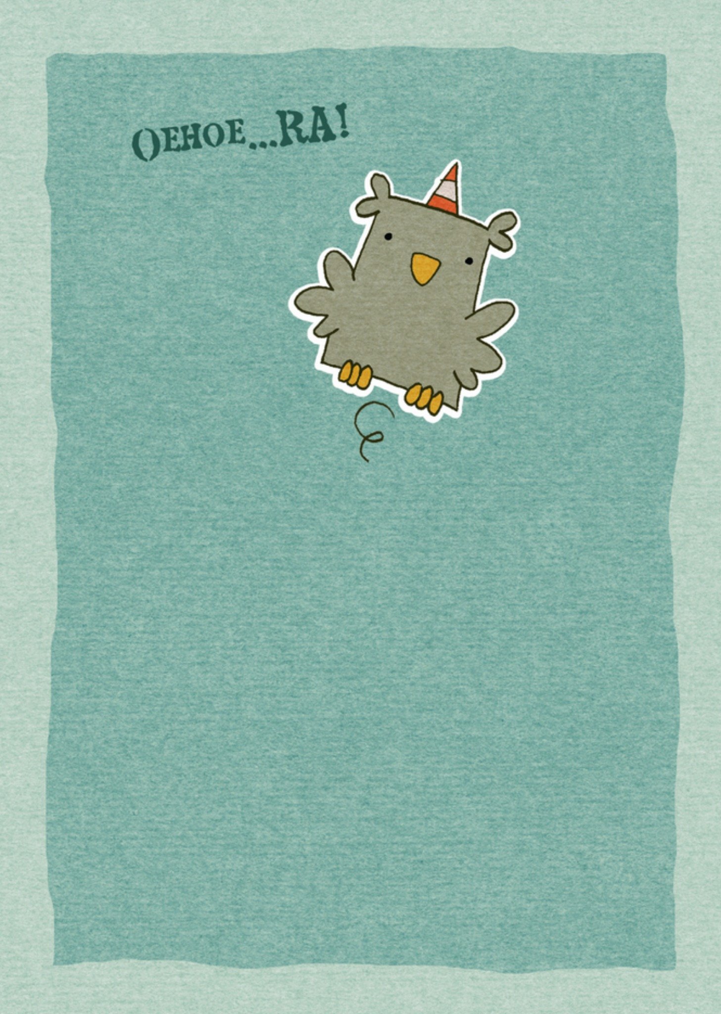 Verjaardag Oehoe..ra Uil Paperclip