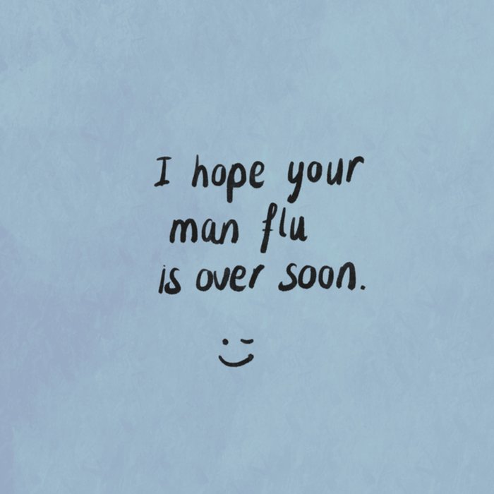 Greetz | Beterschapskaart | man flu