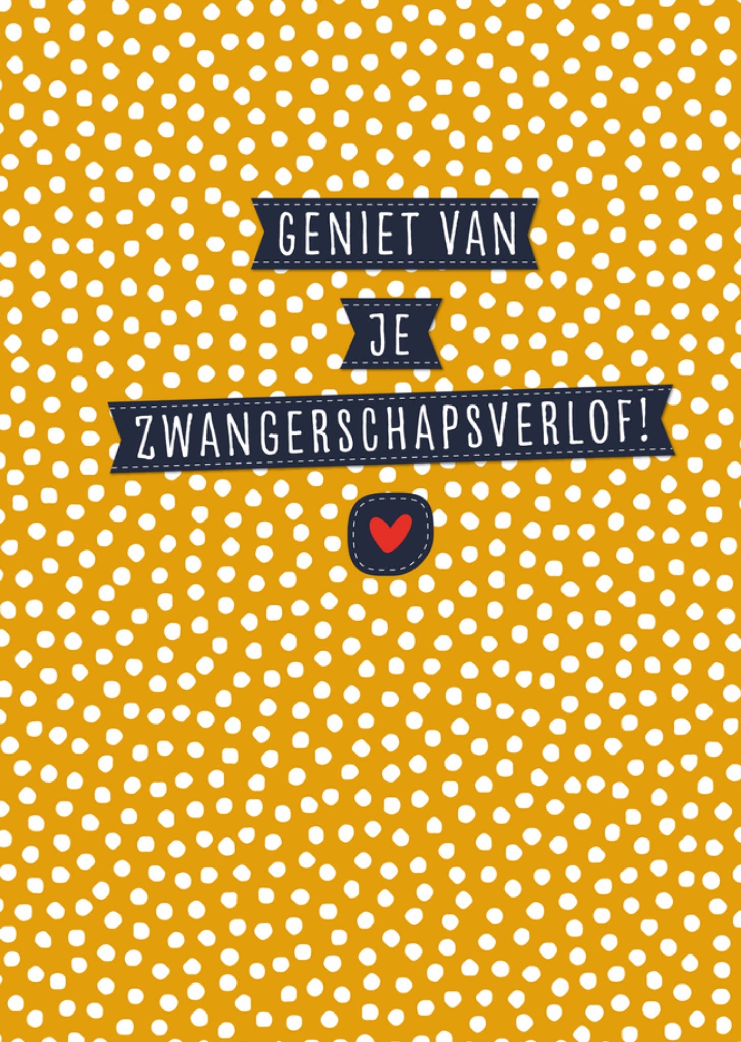 Zwangerschapskaart verlof Kaart Paperclip