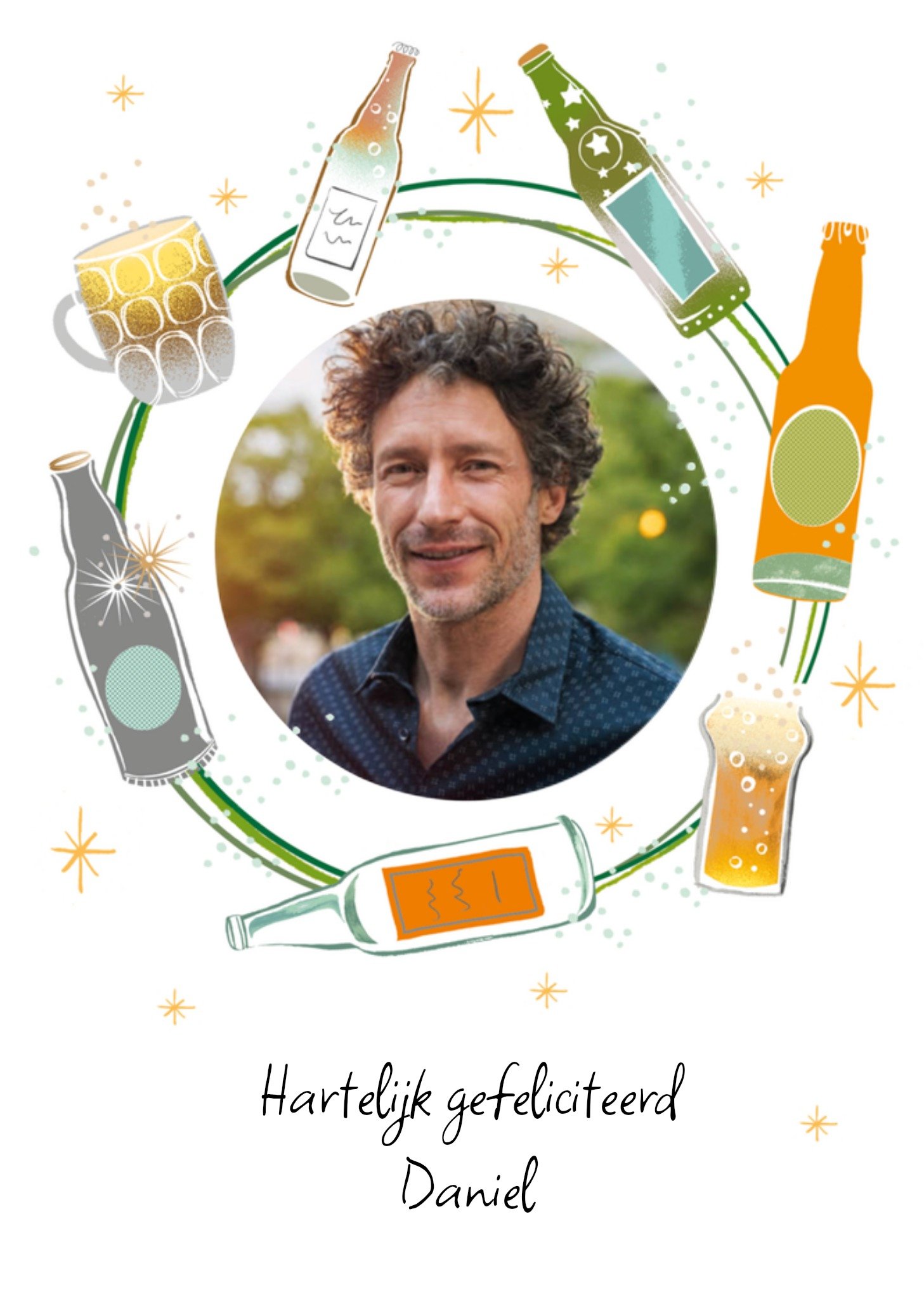 Verjaardag Man Bier Kaart Paperlink