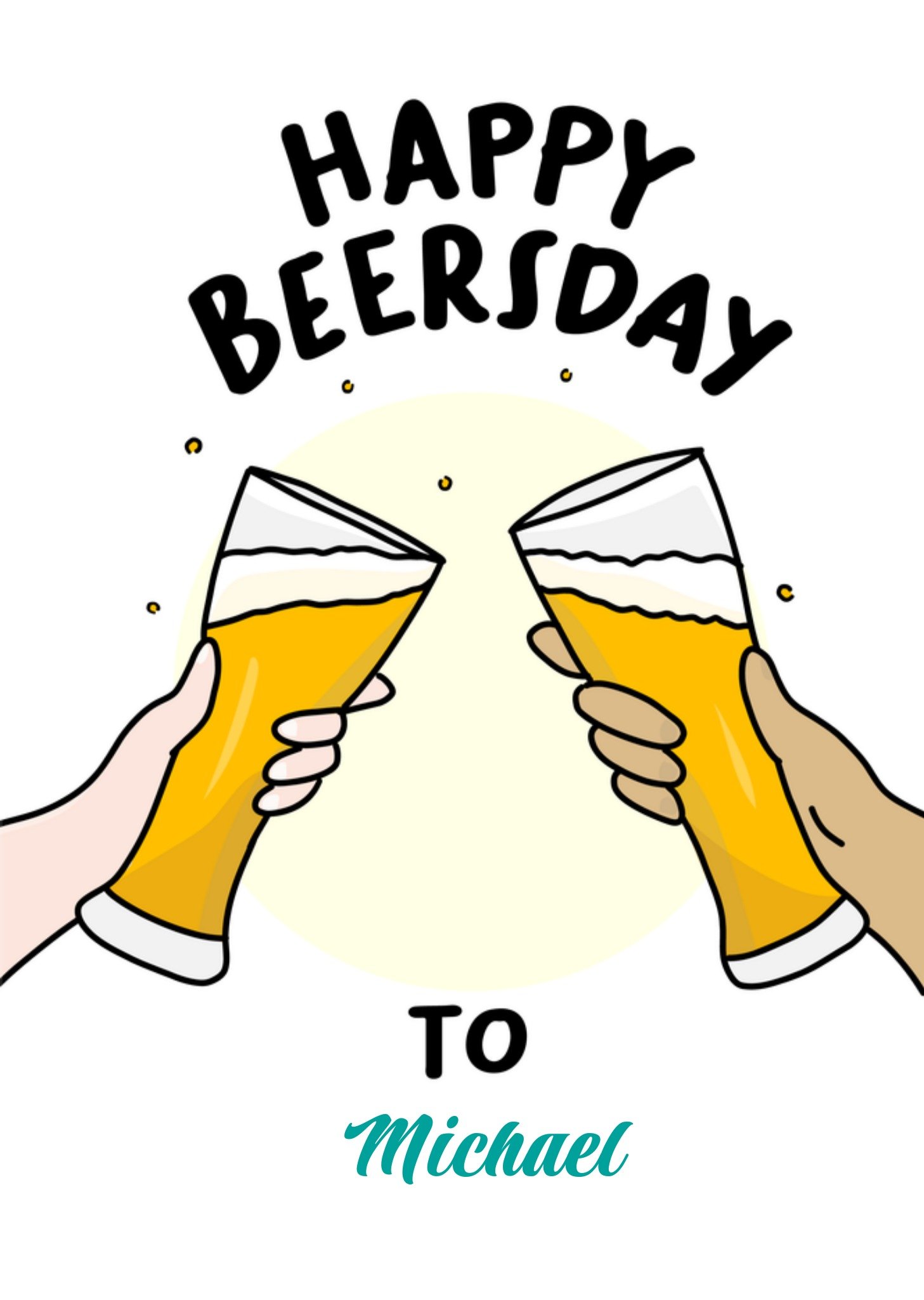 Verjaardagskaart Beersday Kaart Liefs Jansje