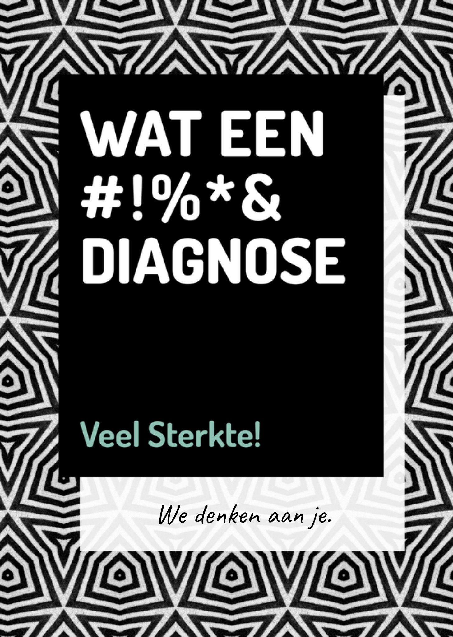 Beterschapskaart Veel sterkte! Kaart Love Repeat