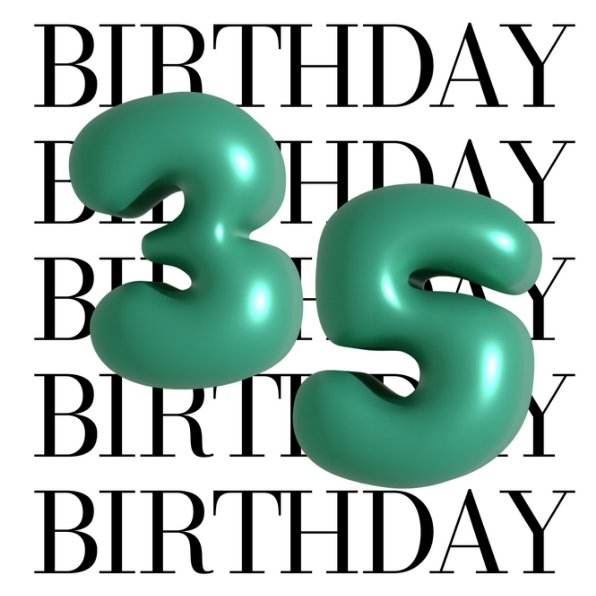 Greetz Verjaardagskaart Love Bubble 35 Vierkant