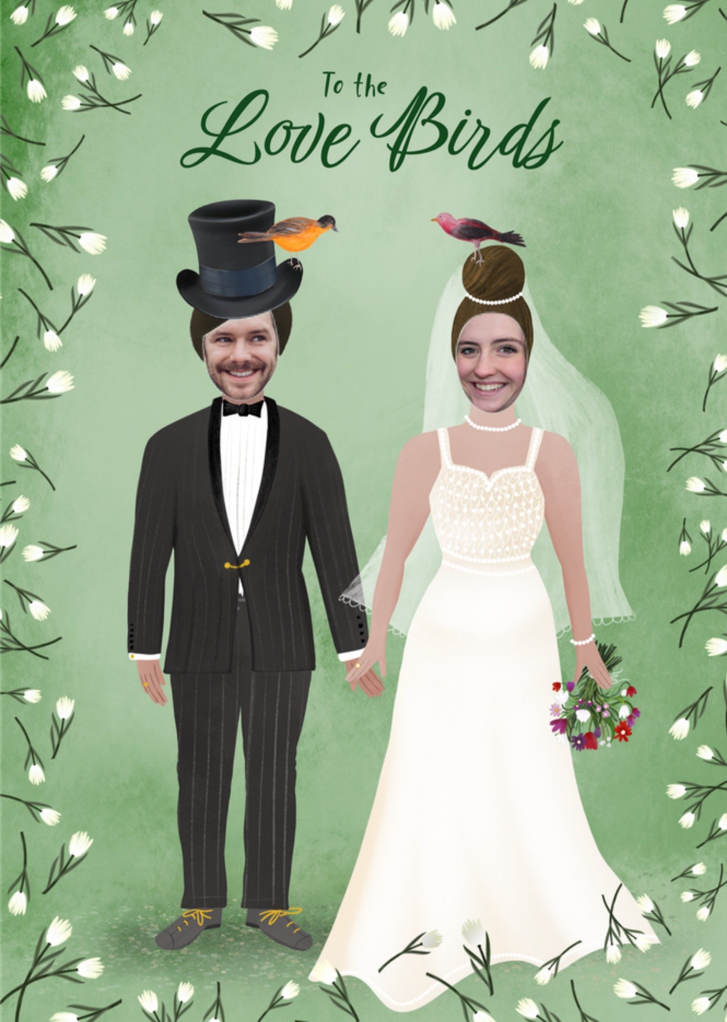 Patricia Hooning Huwelijkskaart Love Birds Met fotos Kaart Fishuals