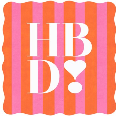 Tsjip | Verjaardagskaart | HBD