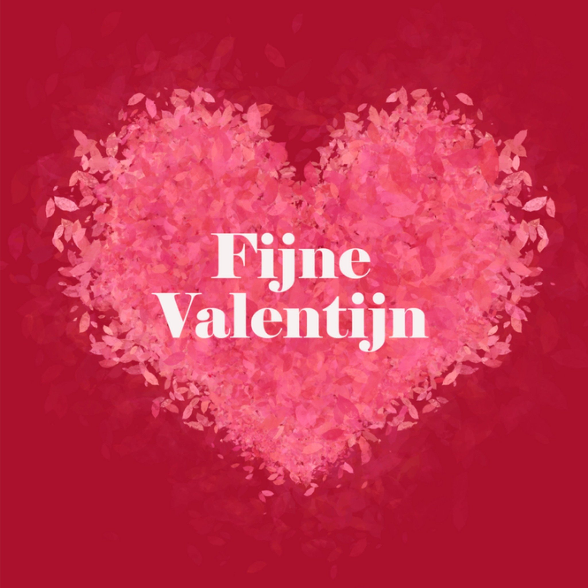 Greetz Valentijnskaart Fijne valentijn Vierkant