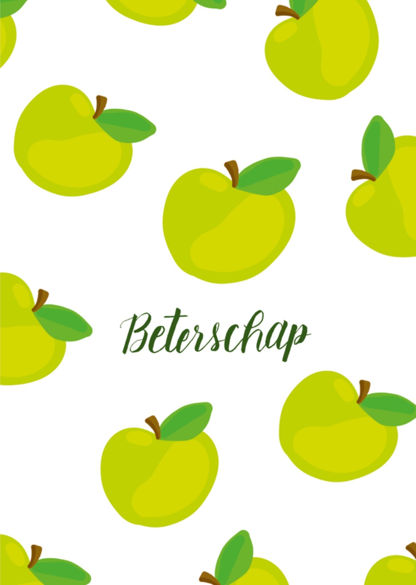 Beterschapskaart Appels Kaart Paperclip