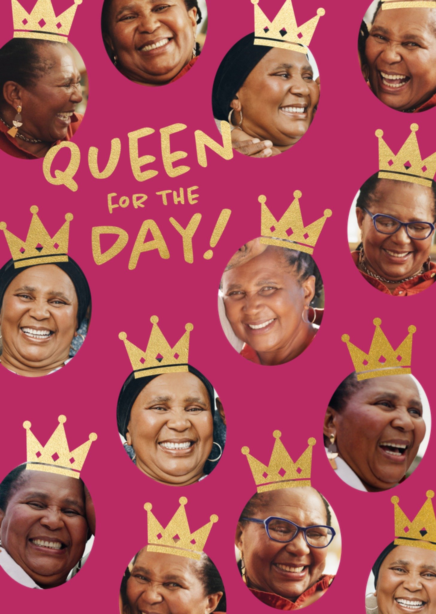 Moederdagkaart Queen For The Day Foto Collage Greetz