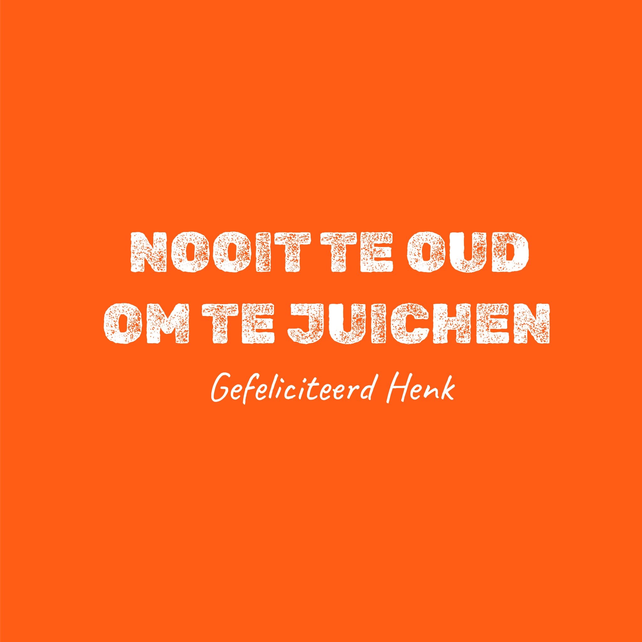 Greetz Verjaardagskaart EK Vierkant