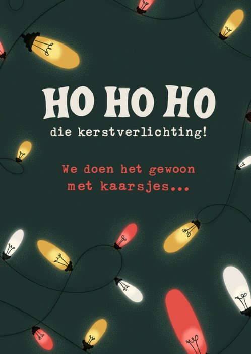 Greetz | Kerstkaart | kerstverlichting