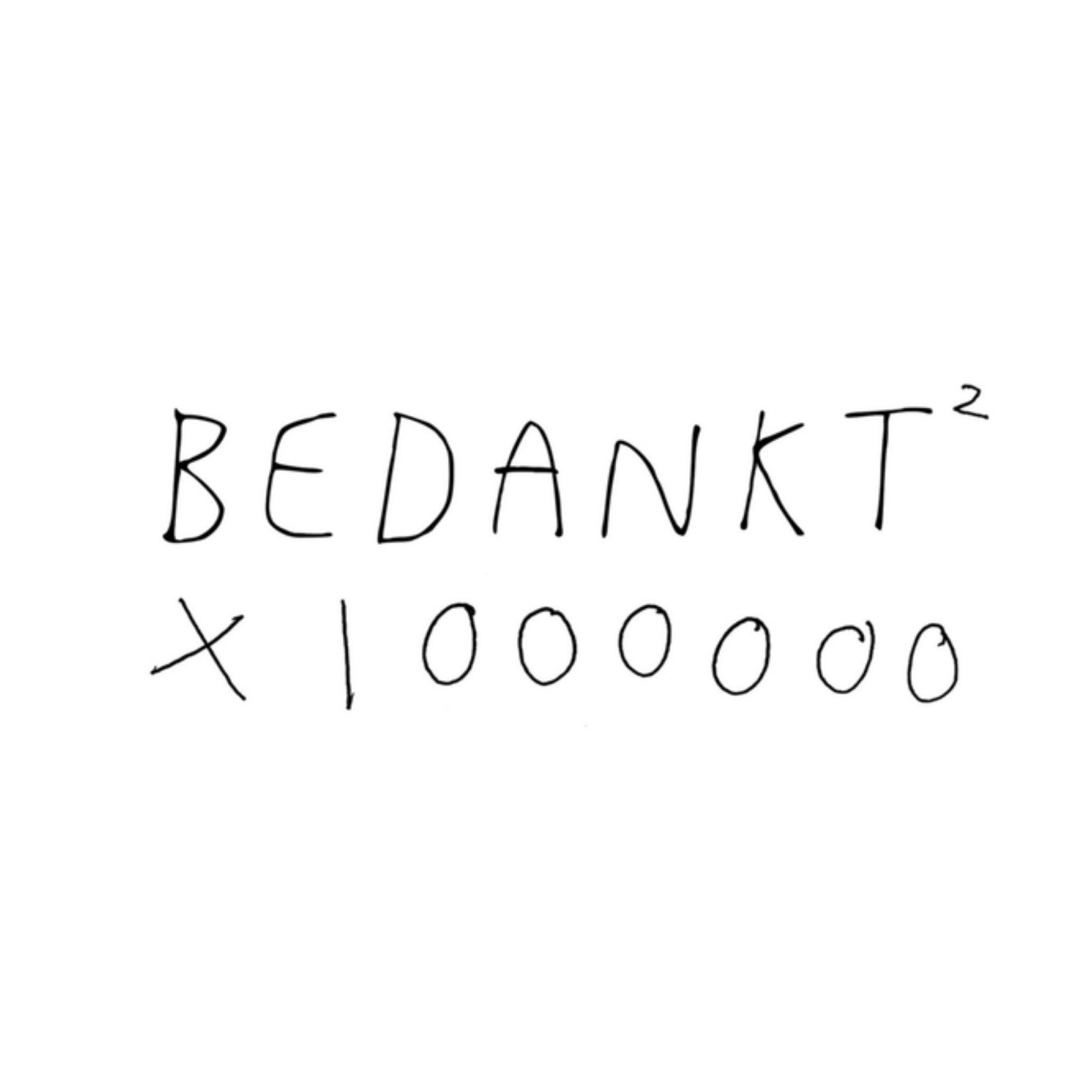 Redback Cards Bedankkaart grappig Vierkante Kaart Redback Cards Limited