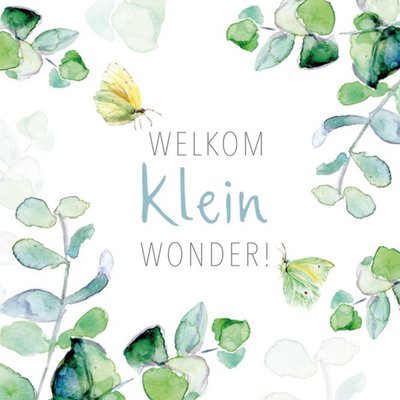Michelle Dujardin | Geboortekaart | Welkom klein wonder