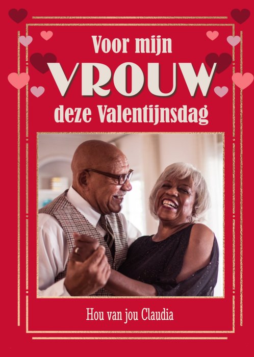 Greetz | Valentijnskaart | fotokaart met naam