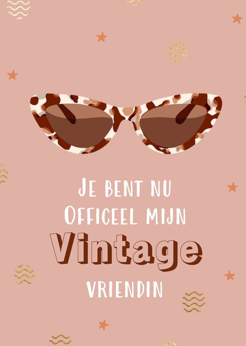 Greetz | Verjaardagskaart | Mijn vintage vriendin