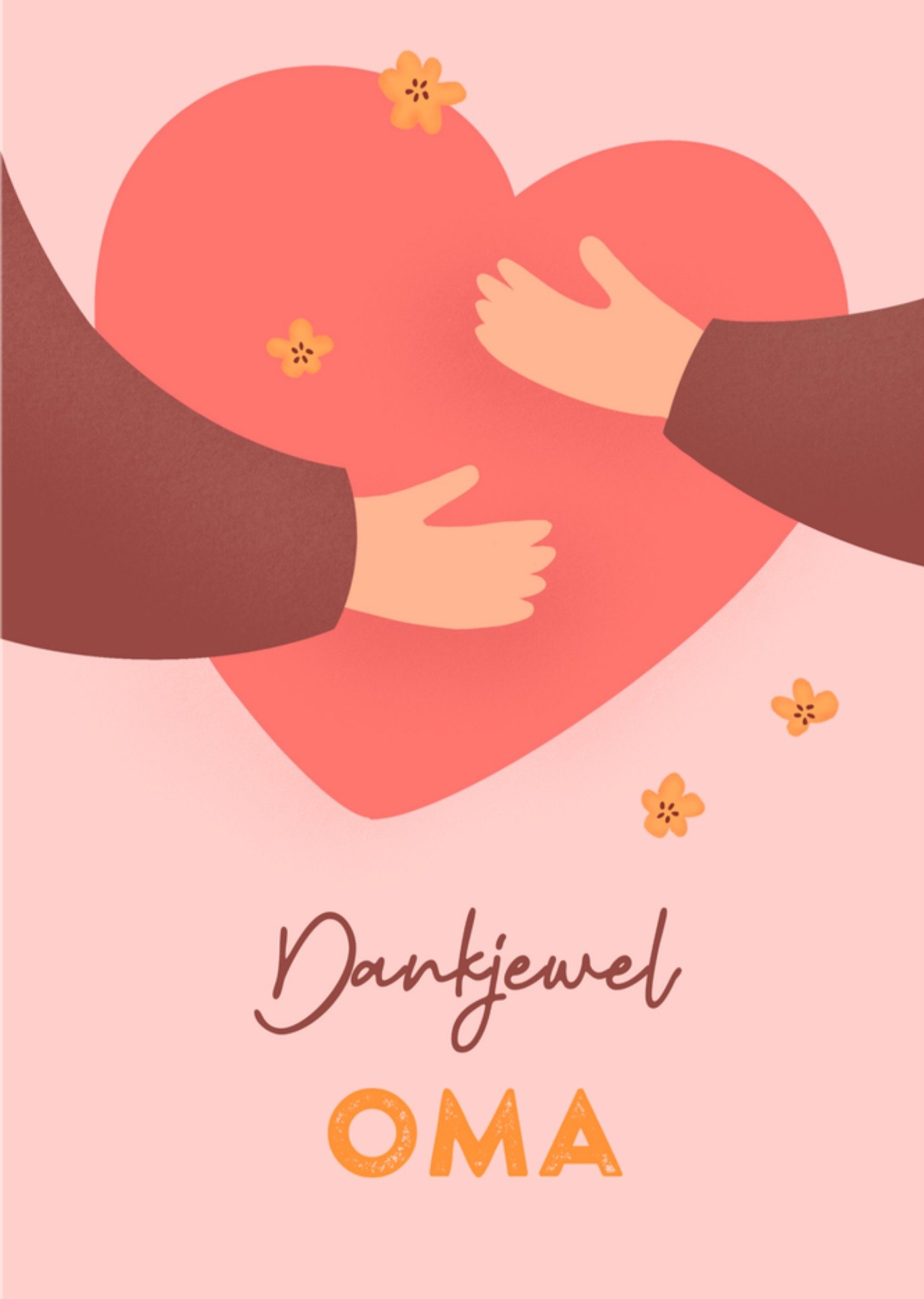 Bedanktkaart Oma Kaart Greetz