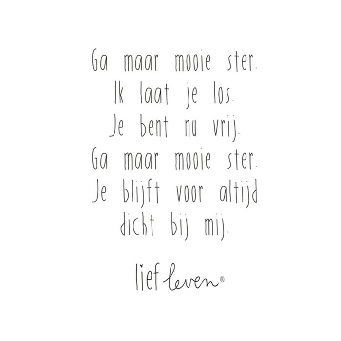 Quote kaartje condoleance