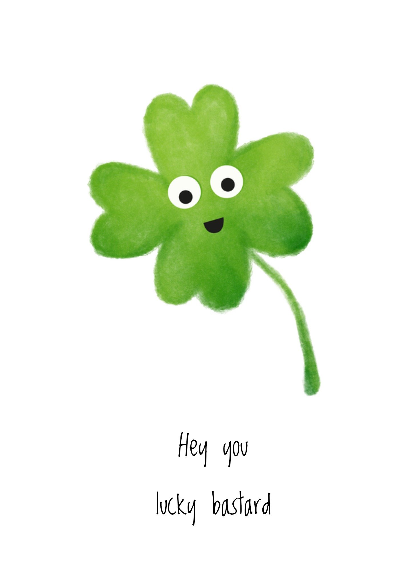 Succeskaart klavertje lucky Kaart Greetz