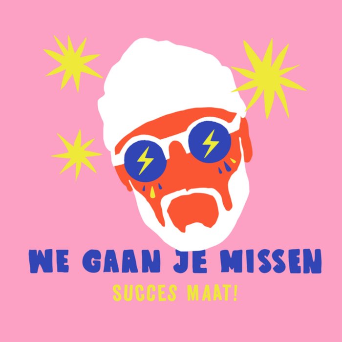 Greetz | Nieuwe baan | Illustratie | Baard