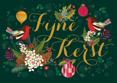 Paperclip | Kerstkaart | illustratie