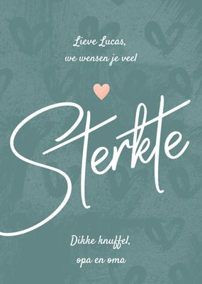 Luckz | Sterkte kaart | opa en oma | met naam
