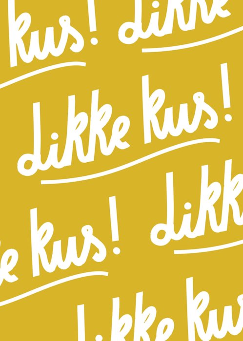 Greetz | Denken aan kaart | dikke kus