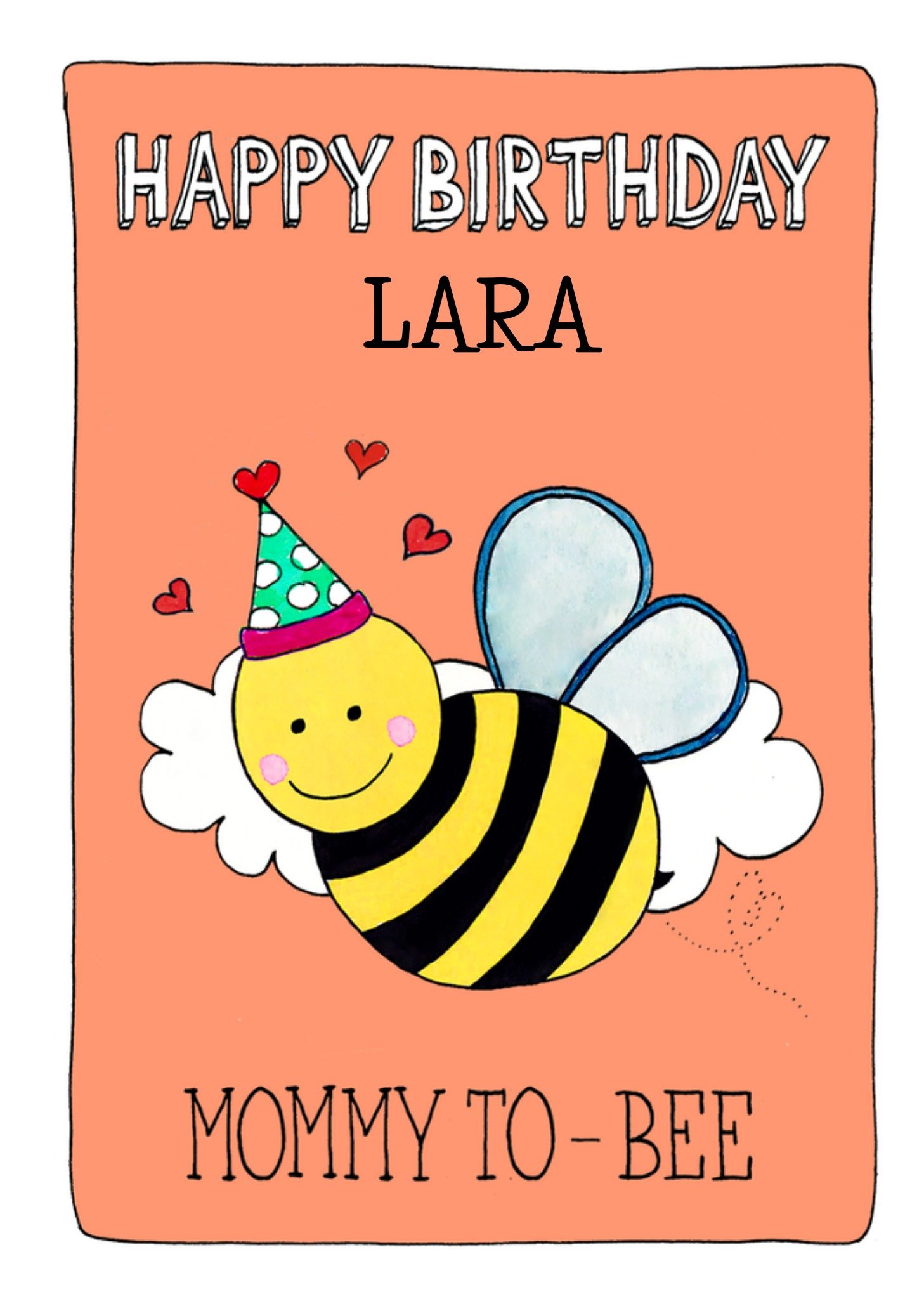 Verjaardagskaart Mommy to bee Kaart Sandysign