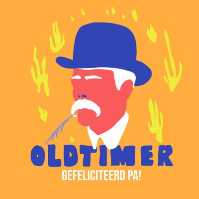 Greetz | Verjaardag | snor | Pa