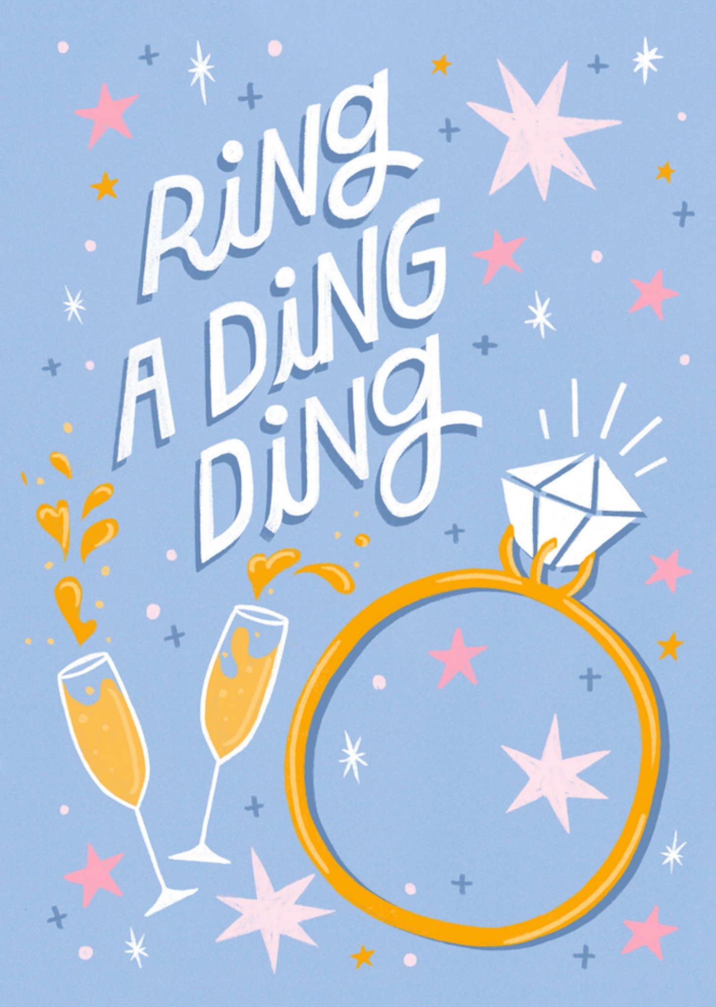 Huwelijkskaart verloofd Kaart The Cardy Club