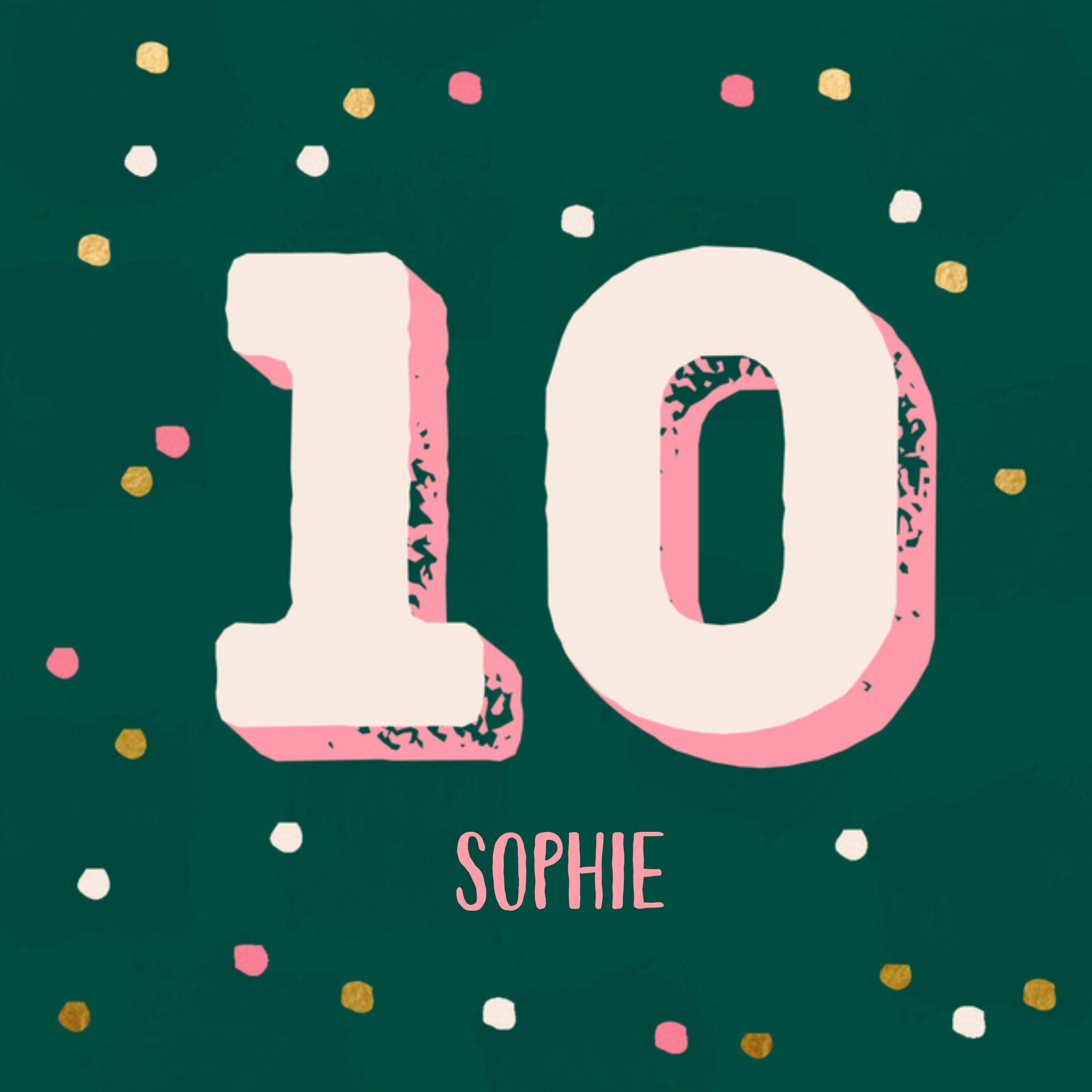 Greetz Verjaardagskaart Getal Stoer Kind Vierkant