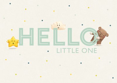 Uddle | Geboortekaart | Hello Little One