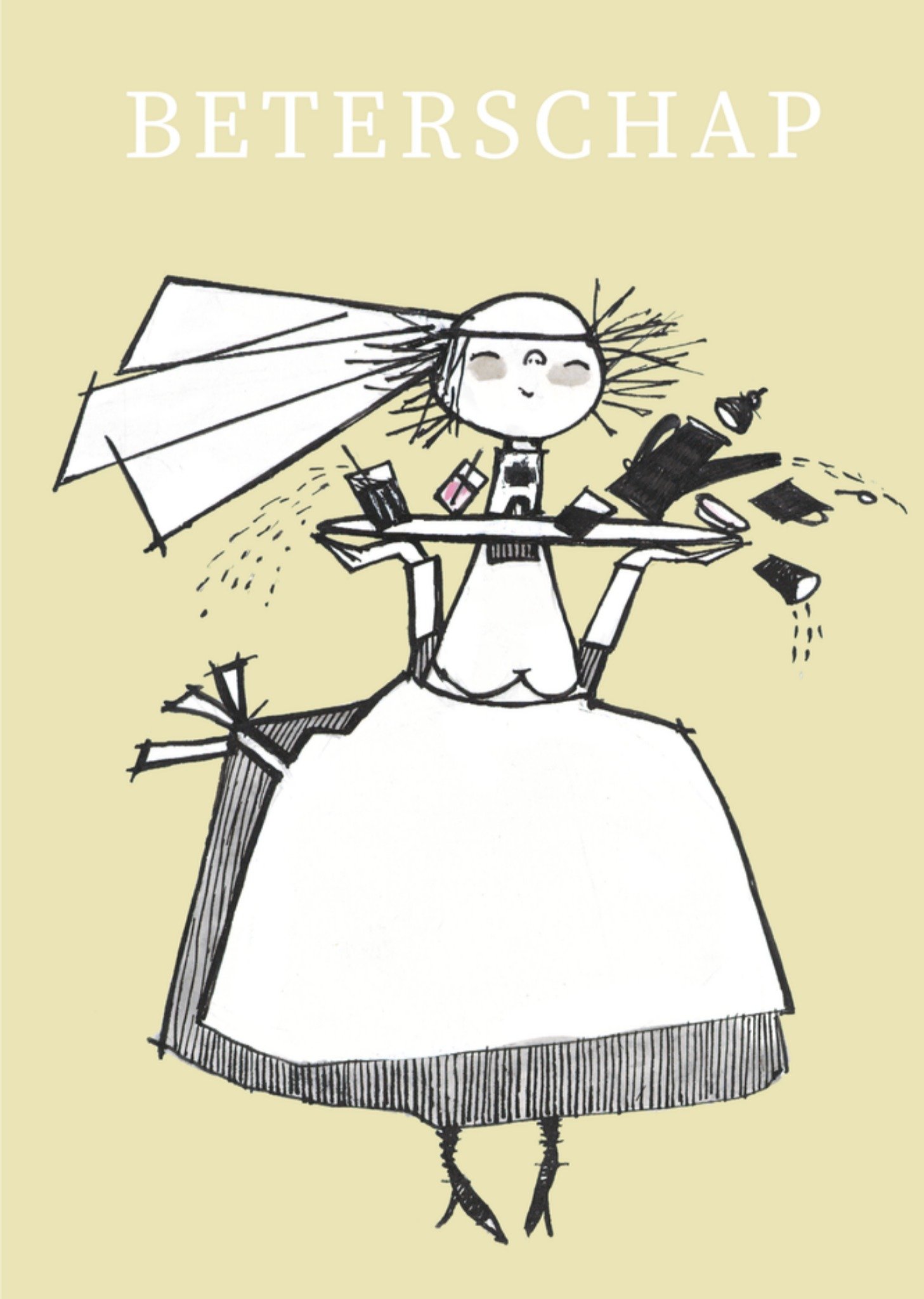 Beterschapskaart Illustratie Kaart Fiep Westendorp