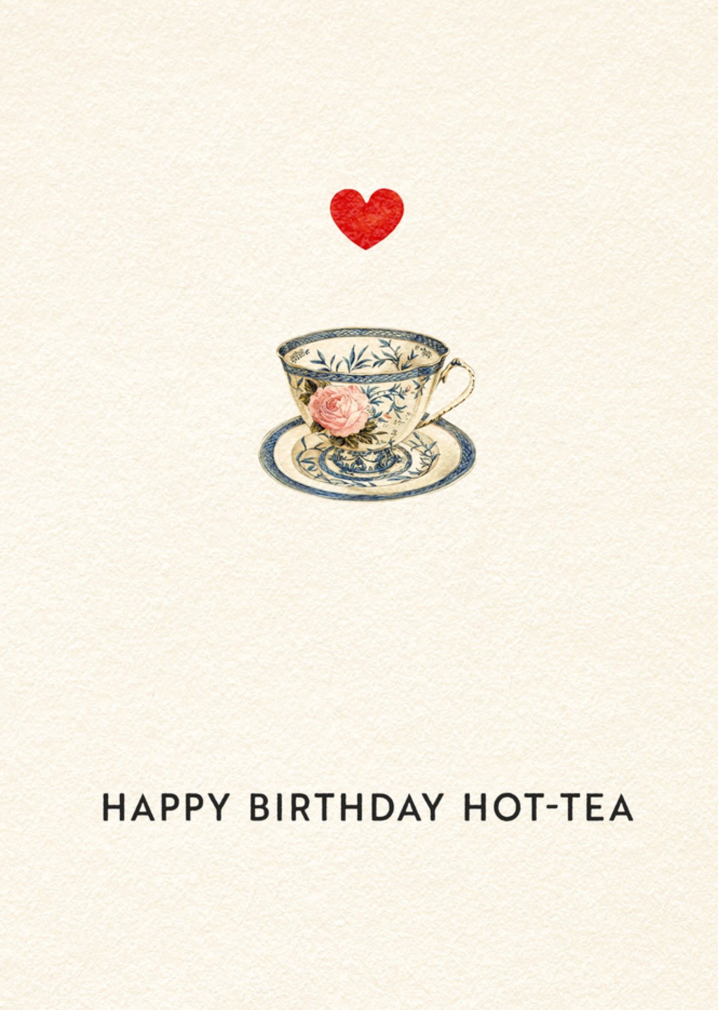 Bright Spot Verjaardagskaart Happy birthday hot tea Kaart Greetz