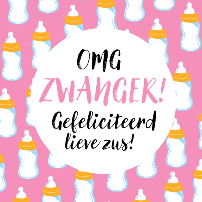 Greetz | Zwangerschapskaart | Omg zwanger!