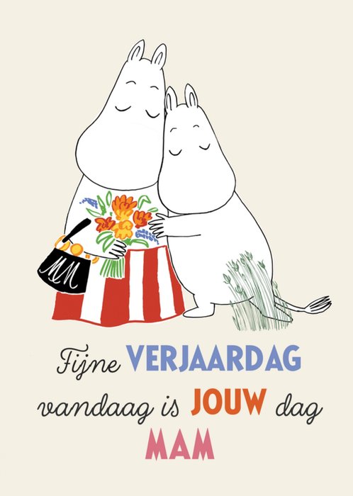 Moomin | Verjaardagskaart | Mam