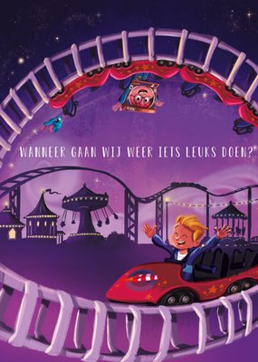 De Kleine Astronauten | Denken aan kaart | Achtbaan