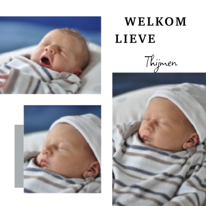 Geboortekaart | Greetz | Lief