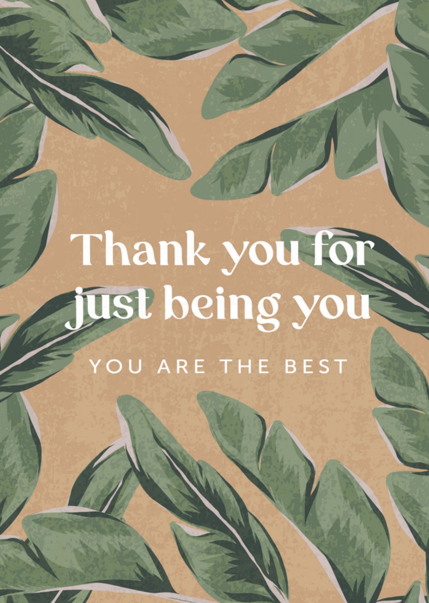 Bedanktkaart Illustratie Kaart Melolelo