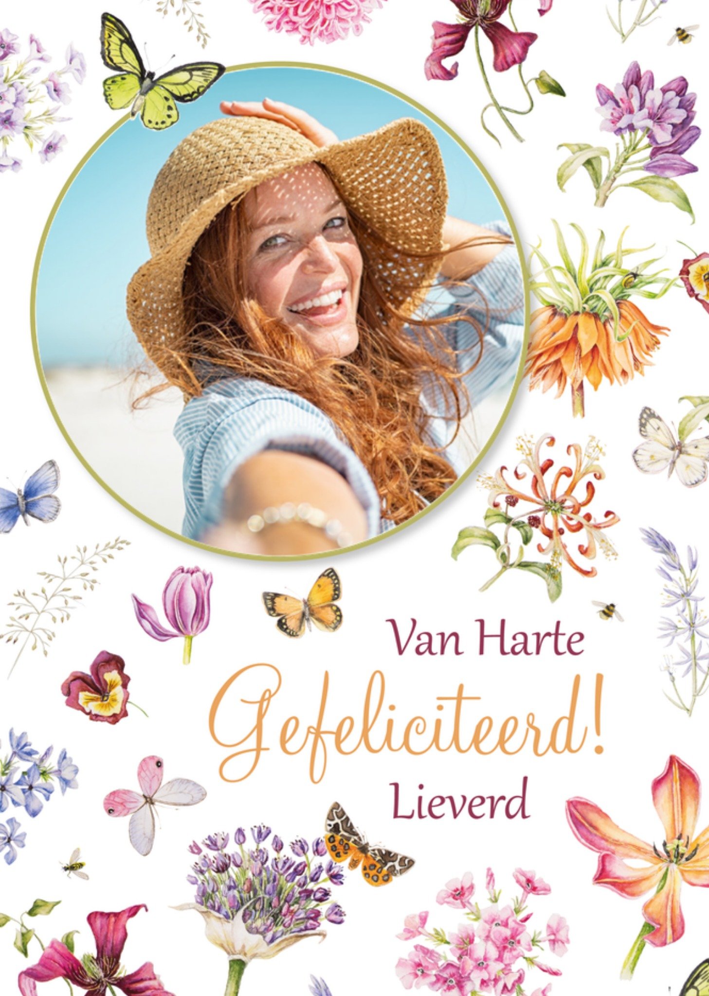 Verjaardagskaart Lieverd Met foto Kaart Janneke Brinkman