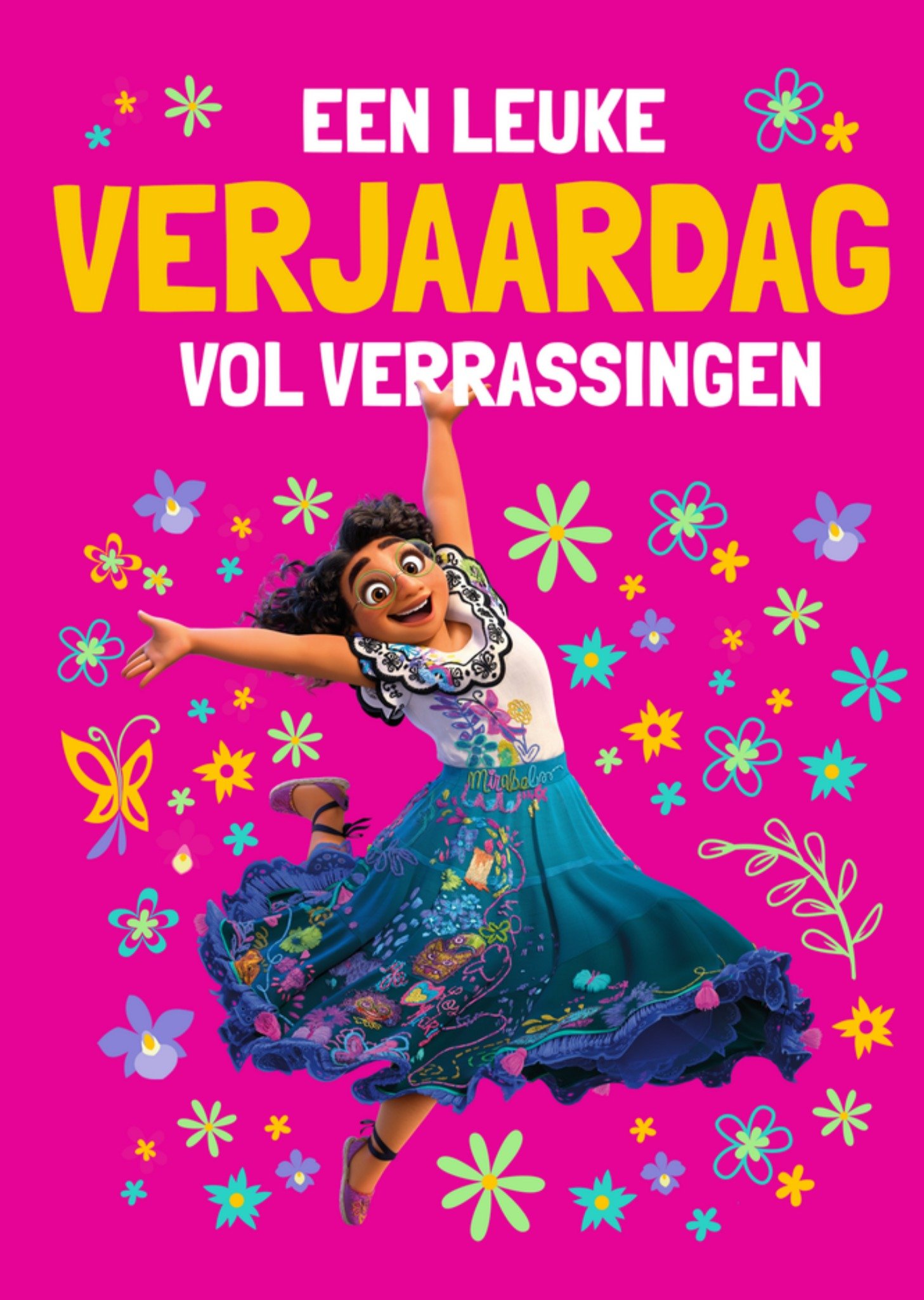 Verjaardagskaart Verrassing Kaart Encanto