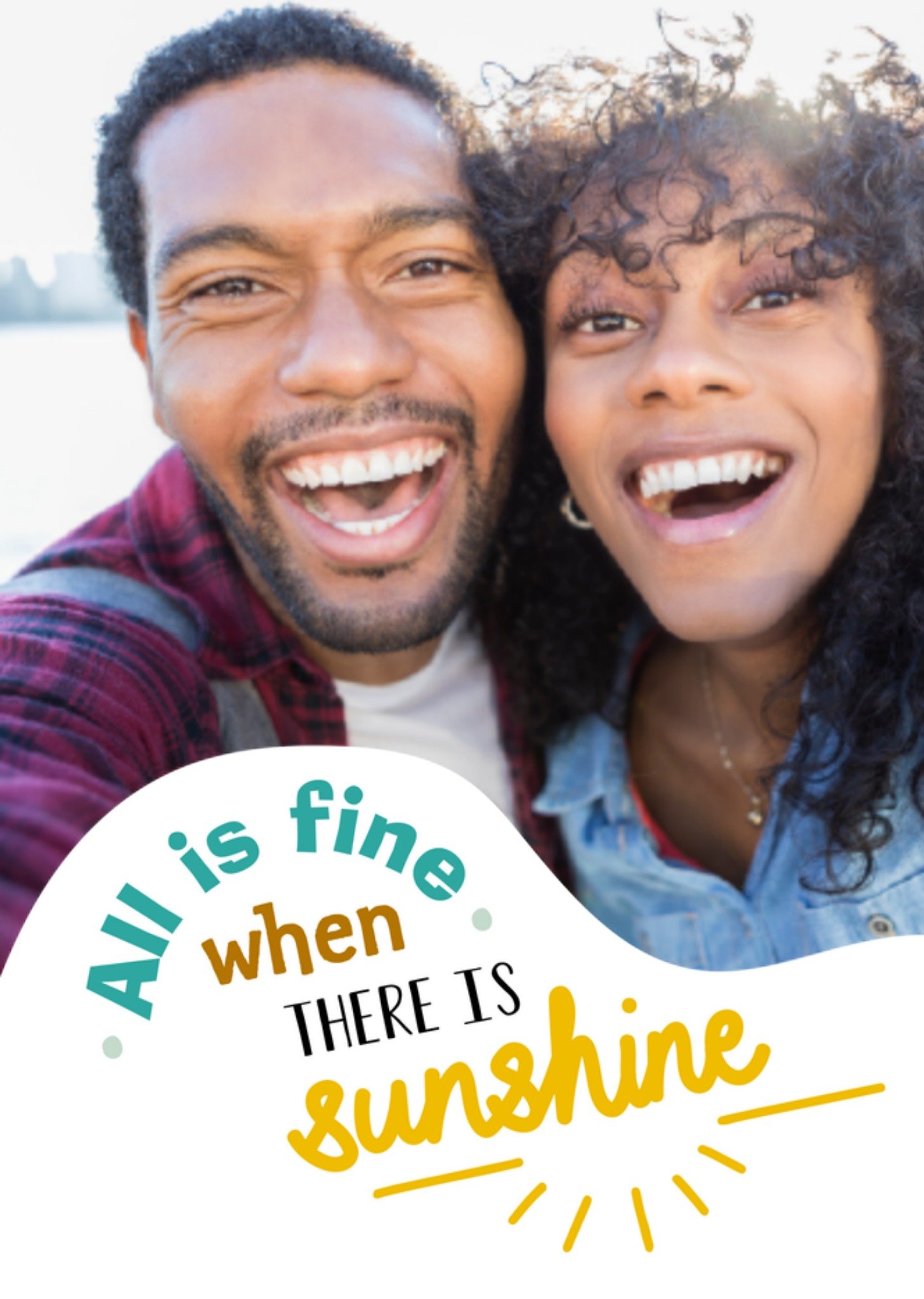 Vakantiekaart zomerkiekje Greetz